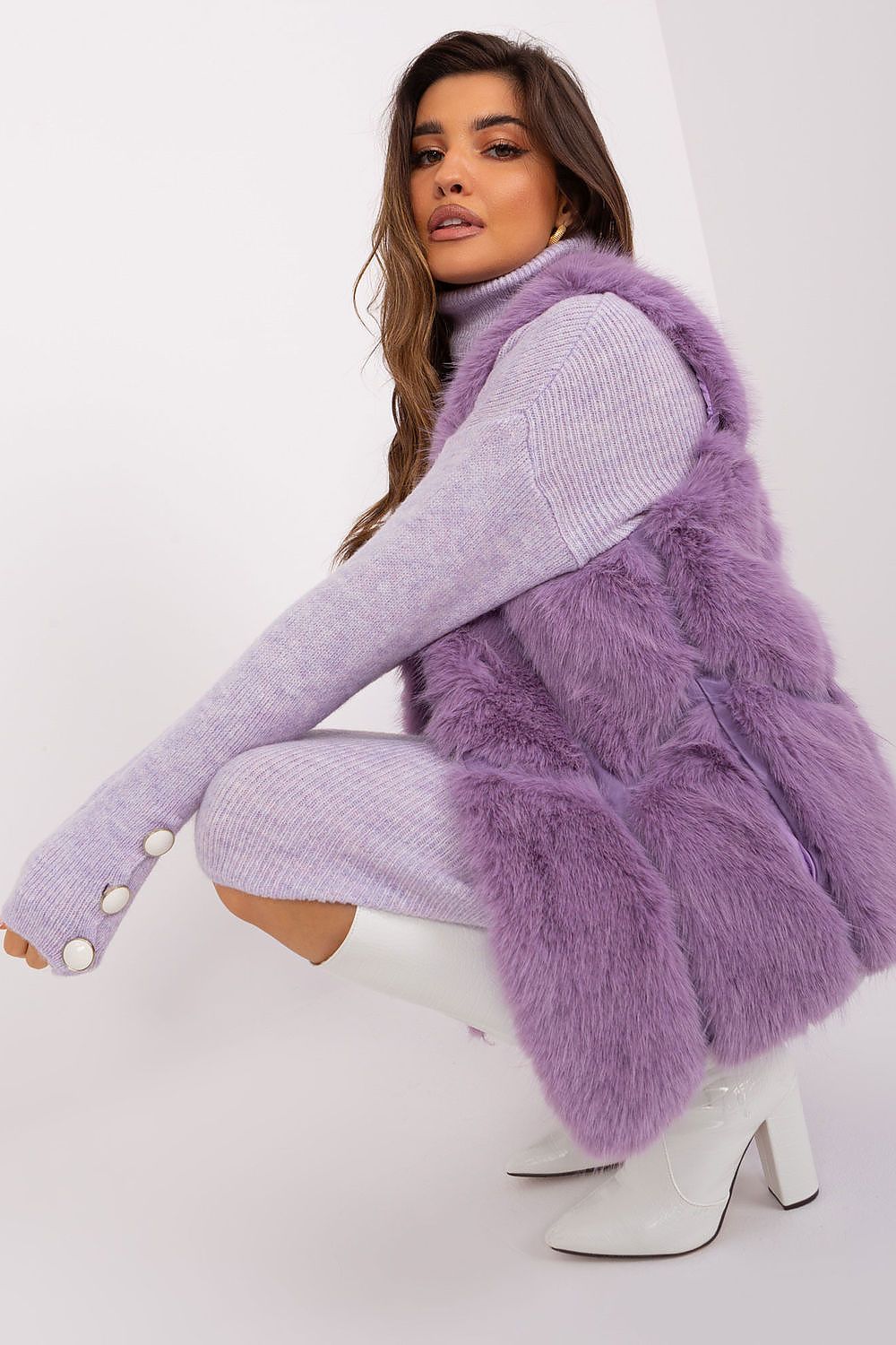  Gilet model 187528 Wool Fashion Italia 