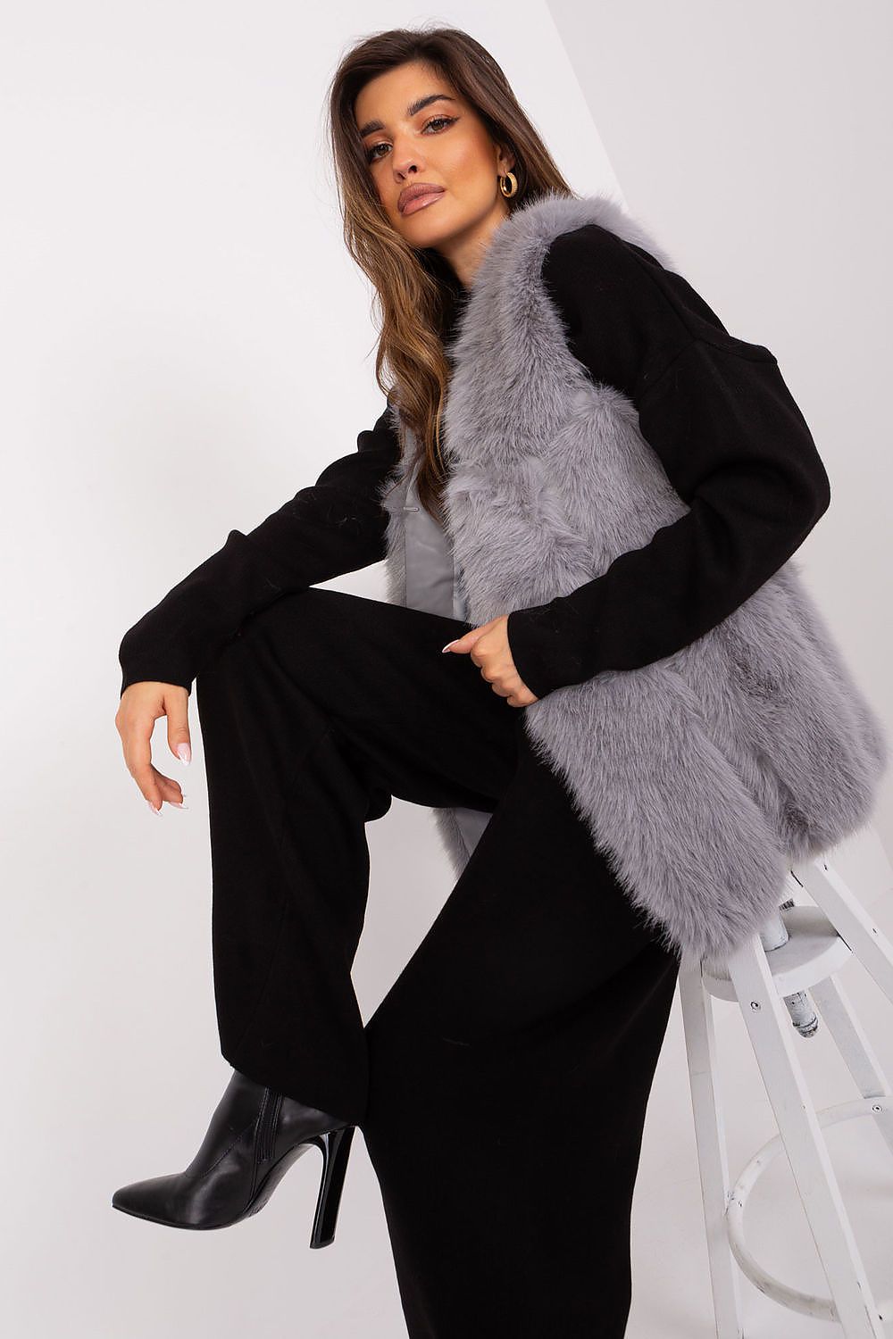  Gilet model 187531 Wool Fashion Italia 
