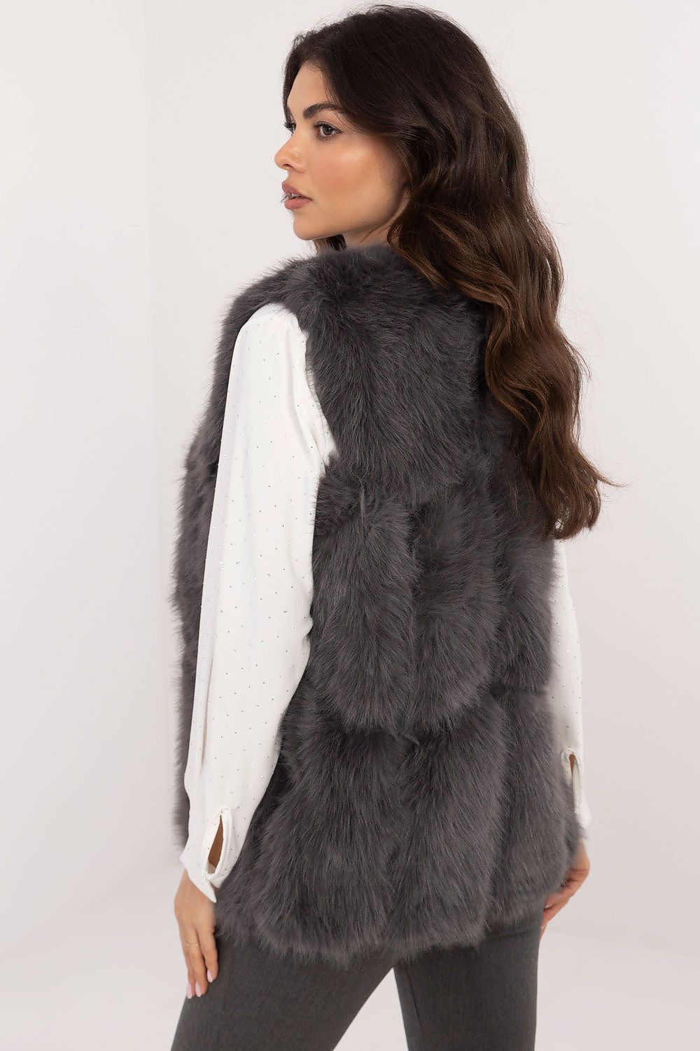  Gilet model 203666 Wool Fashion Italia 