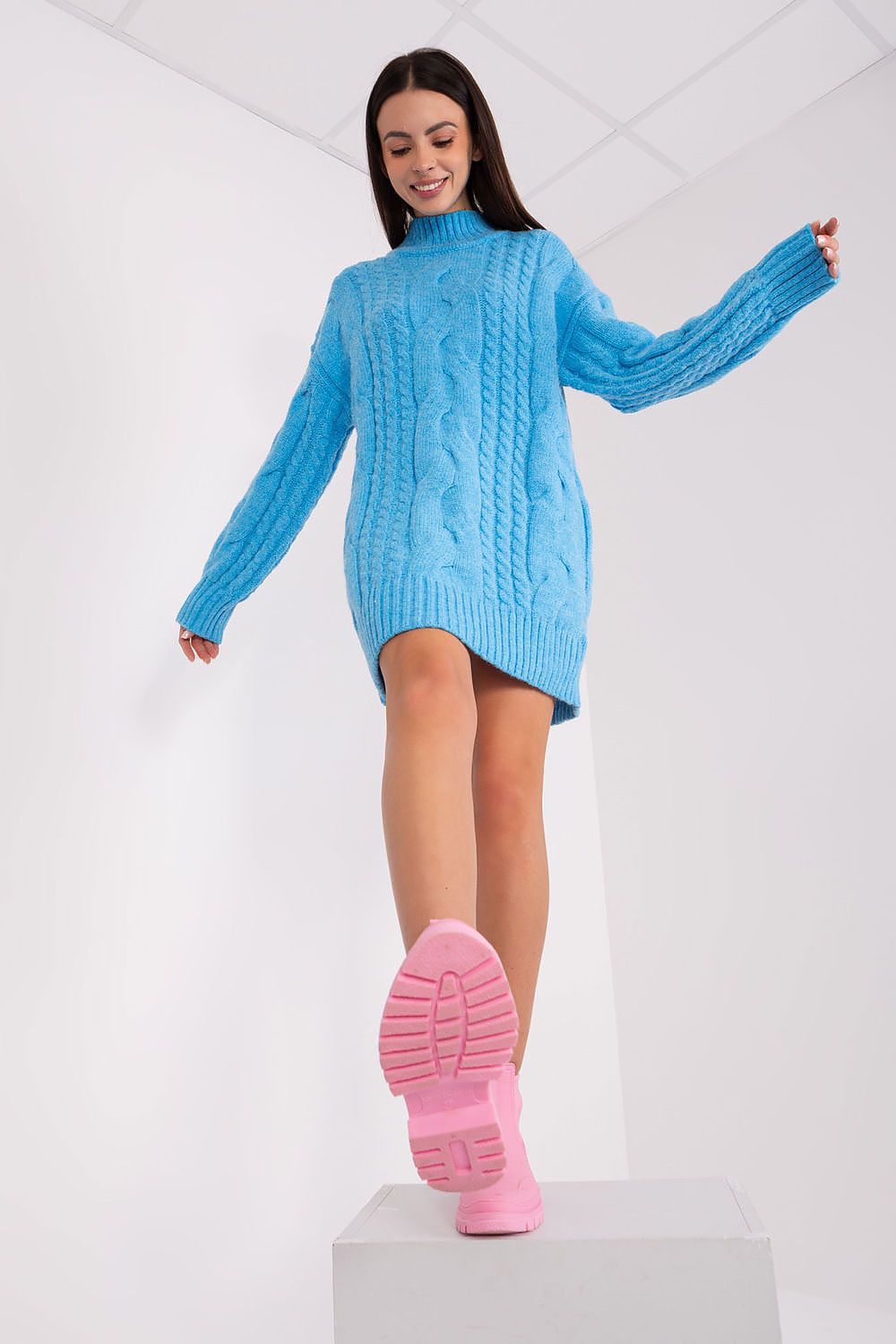  Long jumper model 185728 Wool Fashion Italia 