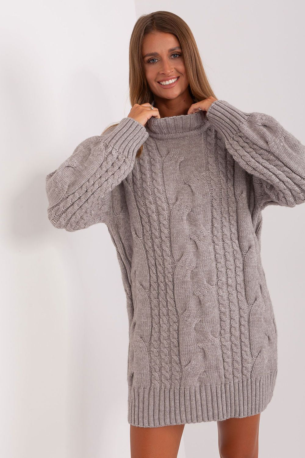  Long jumper model 185737 Wool Fashion Italia 