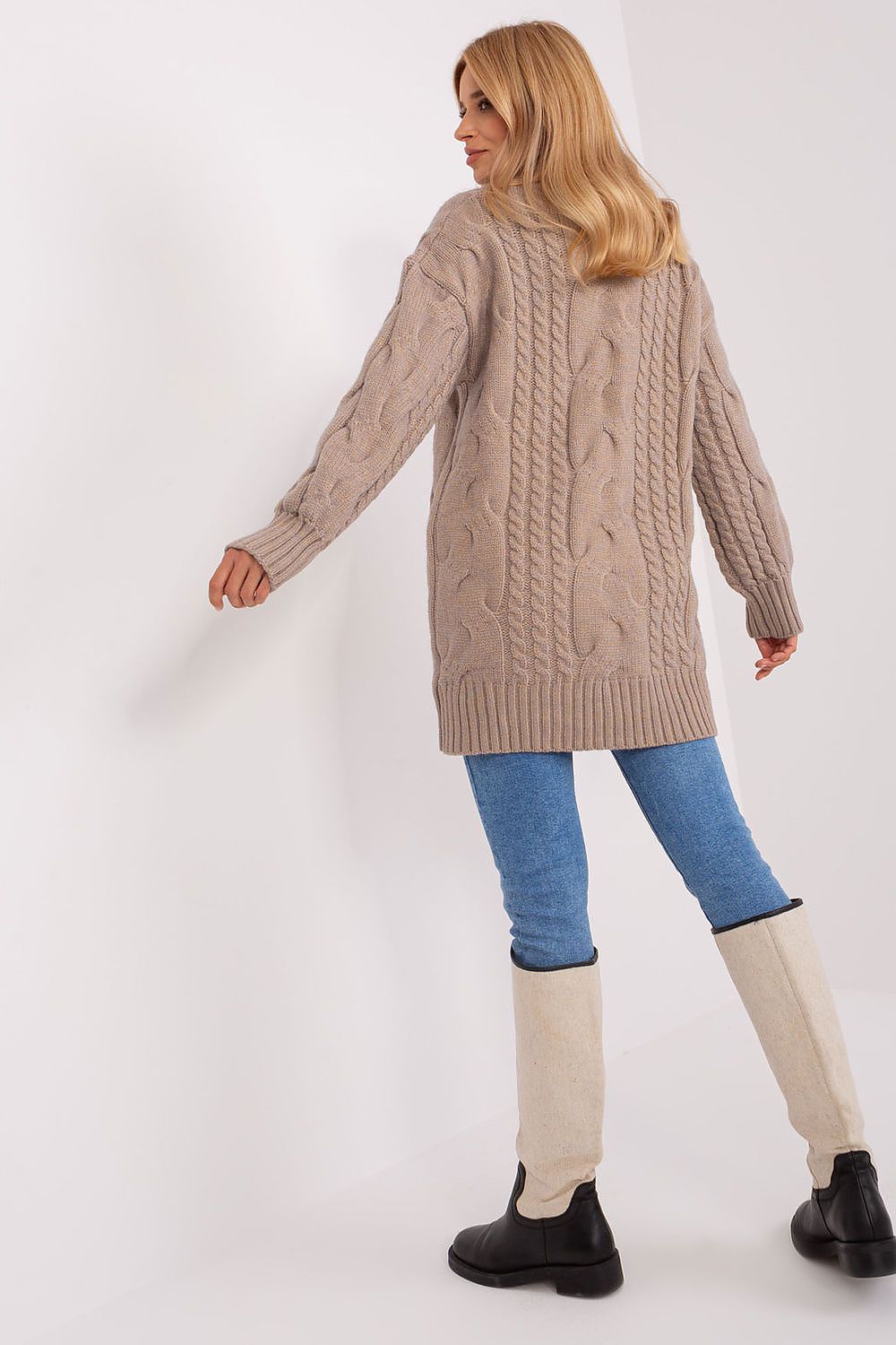  Long jumper model 185738 Wool Fashion Italia 