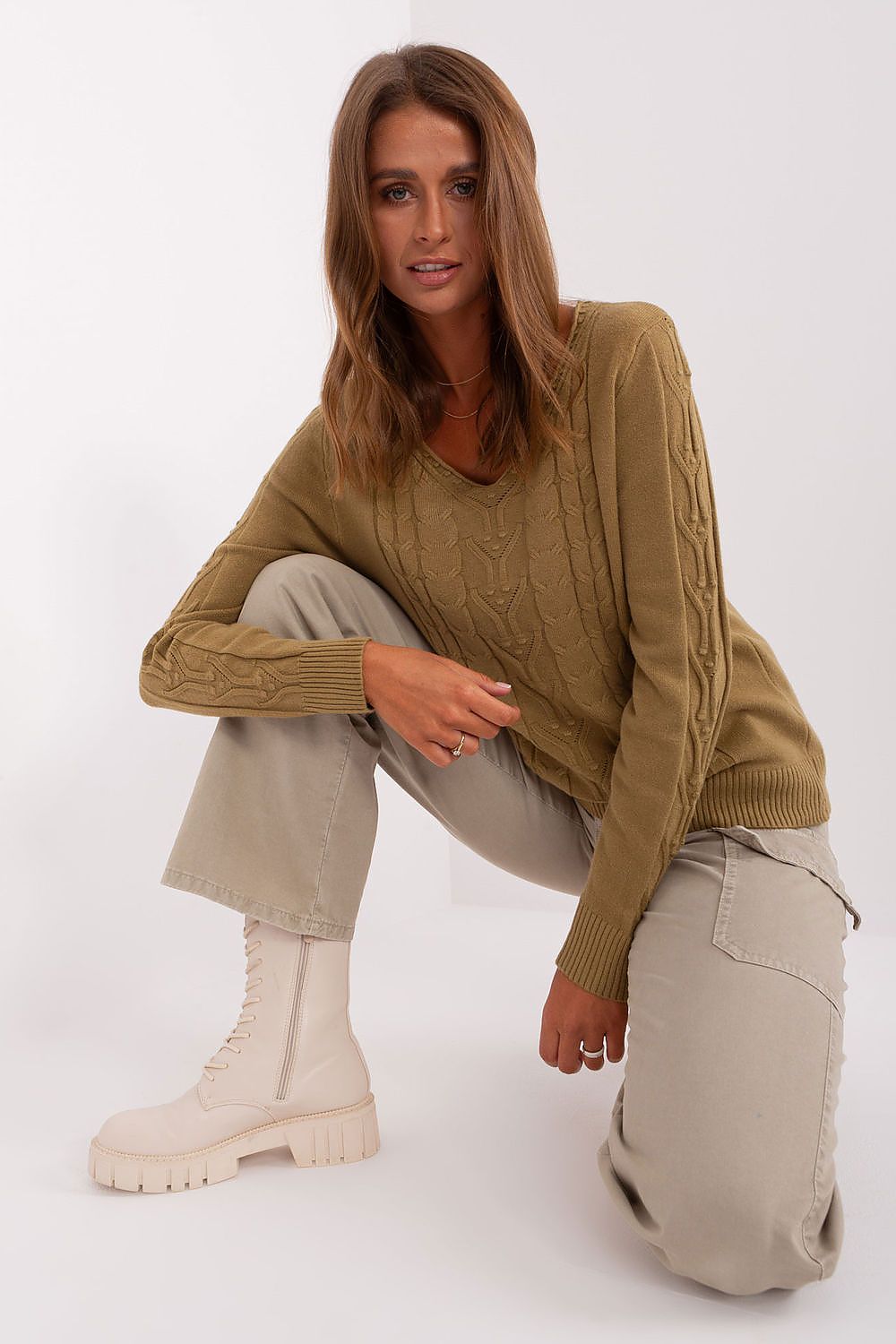  Jumper model 186578 Wool Fashion Italia 
