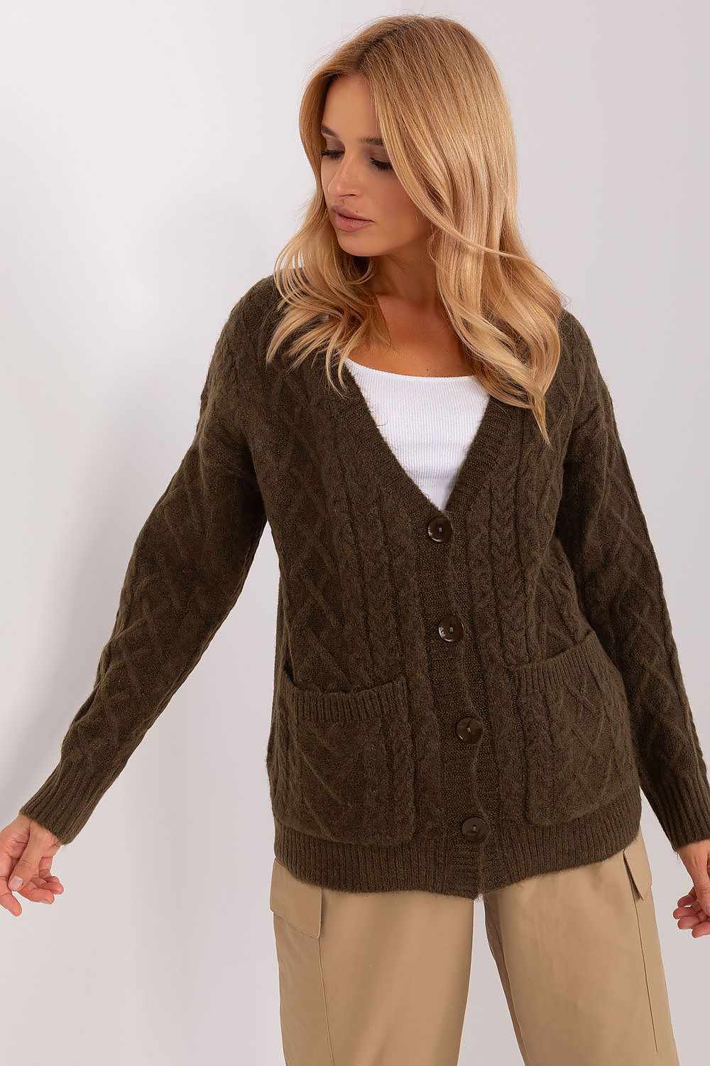  Cardigan model 186746 Wool Fashion Italia 