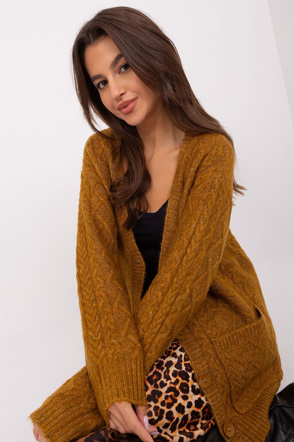  Cardigan model 186749 Wool Fashion Italia 