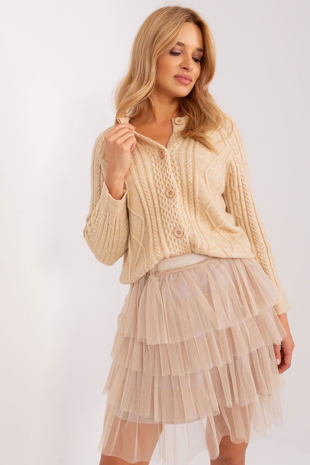  Cardigan model 186811 Wool Fashion Italia 